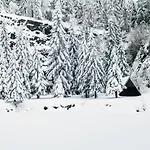 בית נופש Gemuetliches Blockhaus Am Wald Mit Grossem Garten