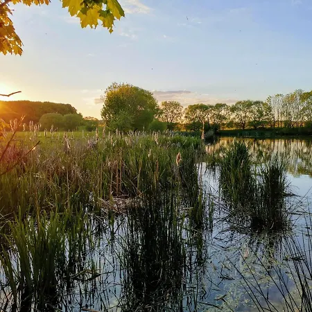 Prázdninový dům Gemuetliches Blockhaus Am Wald Mit Grossem Garten Waltershausen