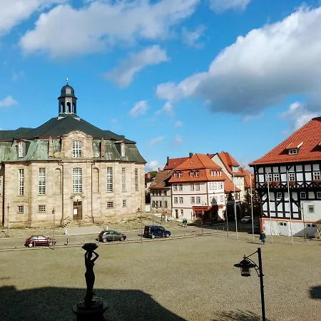 Gemuetliches Blockhaus Am Wald Mit Grossem Garten Waltershausen