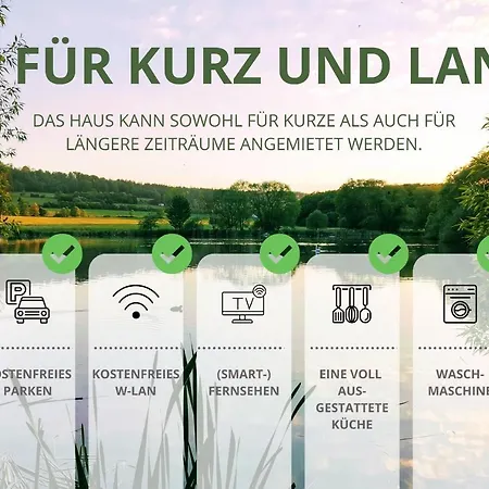 Prázdninový dům Gemuetliches Blockhaus Am Wald Mit Grossem Garten *
