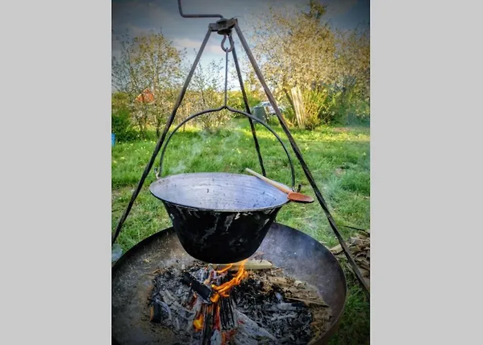 Prázdninový dům Gemuetliches Blockhaus Am Wald Mit Grossem Garten Waltershausen