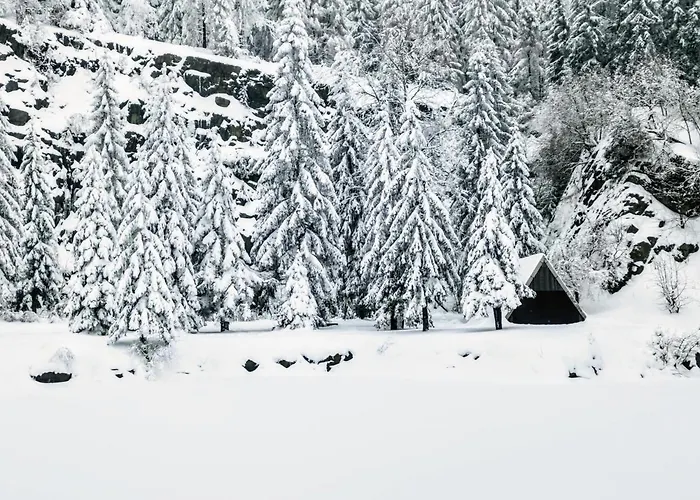 Vakantiehuis Gemuetliches Blockhaus Am Wald Mit Grossem Garten